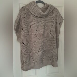 Tan Cowl Neck Sweater from”The Limited” / Size Large NWT